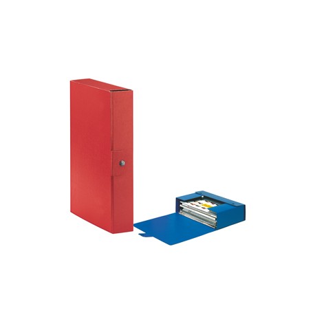 Scatola progetto Eurobox - dorso 6 cm - 25 x 35 cm - rosso - Esselte
