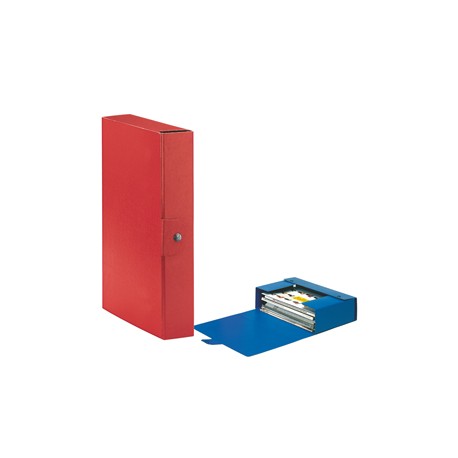 Scatola progetto Eurobox - dorso 6 cm - 25x35 cm - rosso - Esselte