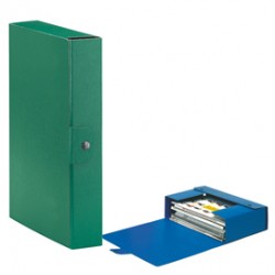 Scatola progetto Eurobox - dorso 6 cm - 25x35 cm - verde - Esselte