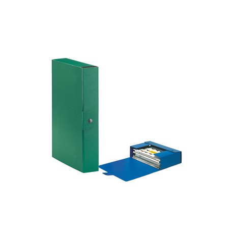 Scatola progetto Eurobox - dorso 6 cm - 25x35 cm - verde - Esselte