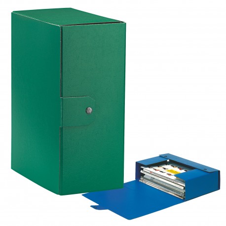 Scatola progetto Eurobox - dorso 15 cm - 25 x 35 cm - verde - Esselte