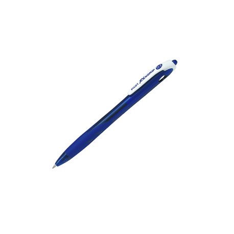 Penna a sfera a scatto Rexgrip - punta 0,7mm - blu  - Pilot