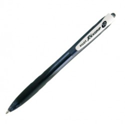 Penna a sfera a scatto Rexgrip - punta 1,0mm - nero - Pilot