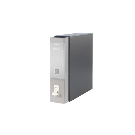 Registratore Dox 1 - dorso 8 cm - commerciale 23 x 29,7 cm - grigio chiaro - Esselte Dox