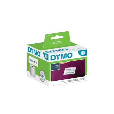 Rotolo 300 etichette LW 113560 - 41 x 89 mm - carta - badge - removibile - bianco - Dymo