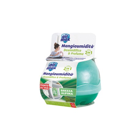 Kit Mangiaumidità 2 in 1 Deo Brezza Alpina - 40 gr - Air Max