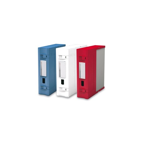 Scatola archivio Combi Box E600 - dorso 9 cm - 29,8 x 36,2 cm - rosso - Fellowes
