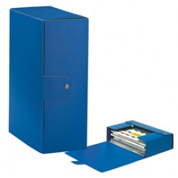 Scatola progetto Eurobox - dorso 12 cm - 25 x 35 cm - blu - Esselte