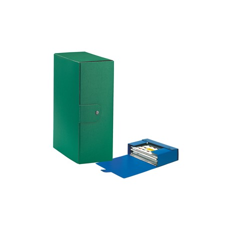 Scatola progetto Eurobox - dorso 12 cm - 25x35 cm - verde - Esselte