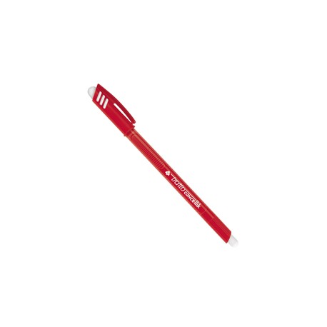 Penna a sfera cancellabile Cancellik -  punta 1,0mm - rosso - Tratto