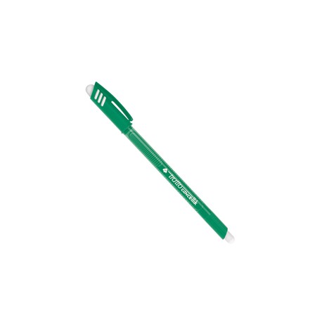 Penna a sfera cancellabile Cancellik - punta 1,0mm - verde - Tratto