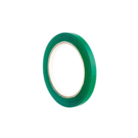 Nastro adesivo 350 - 0,9 cm x 66 m - PVC - verde - Eurocel