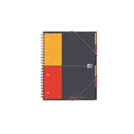 Blocco spiralato Organiser Book - 5mm con margine - 240 x 297mm - 80gr - 80 fogli - Oxford