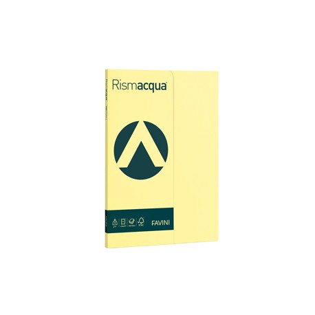 Carta Rismacqua Small - A4 - 90 gr - giallo chiaro 07 - Favini - conf. 100 fogli