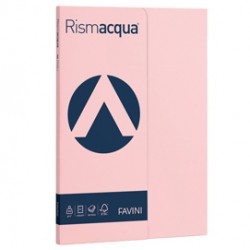 Carta Rismacqua Small - A4 - 200 gr - rosa 10 - Favini - conf. 50 fogli