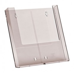 Portadepliant da parete - tasca A4 - trasparente