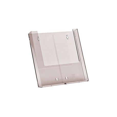 Portadepliant da parete - tasca A4 - trasparente