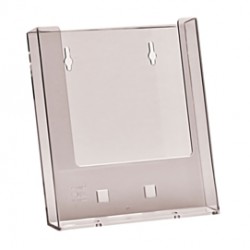 Portadepliant da parete - tasca A5 - trasparente