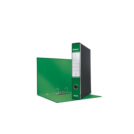 Registratore Oxford G84 - dorso 5 cm - protocollo 23 x 33 cm - verde - Esselte