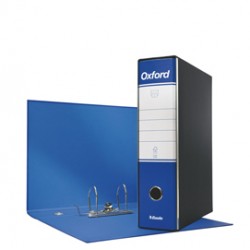 Registratore Oxford G85 - dorso 8 cm - protocollo 23 x 33 cm - blu - Esselte