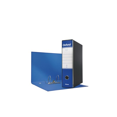 Registratore Oxford G85 - dorso 8 cm - protocollo 23 x 33 cm - blu - Esselte