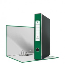 Registratore Eurofile G54 - dorso 5 cm - protocollo 23 x 33 cm - verde - Esselte