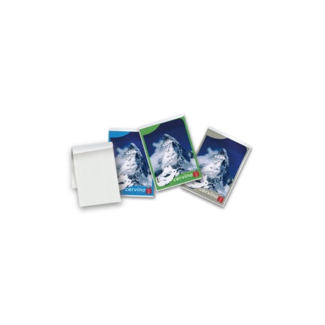 Blocco Cervino - A5 - 150 x 210mm - 50gr - 50 fogli - 5mm - Pigna