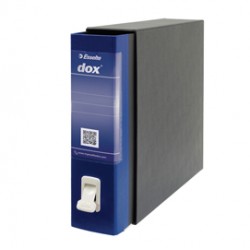 Registratore DOX 2 blu dorso 8cm f.to protocollo REXEL