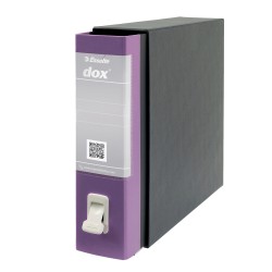 Registratore DOX 2 lilla 8cm f.to protocollo REXEL