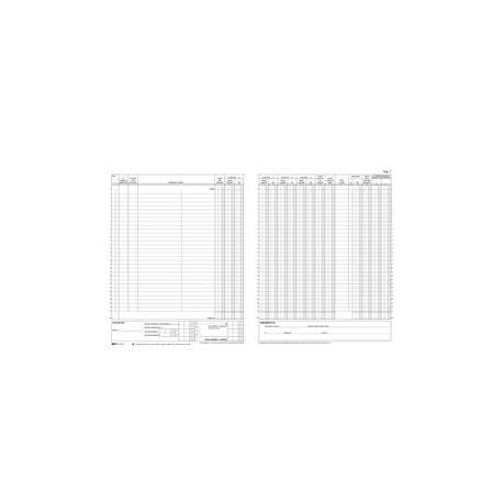 Registro Iva fatture - 31 x 24,5cm - 22pg - numerate - Edipro