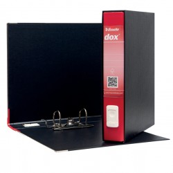 Registratore DOX 4 rosso dorso 5cm f.to commerciale REXEL