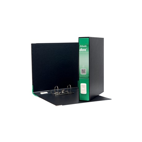 Registratore Dox 4 - dorso 5 cm - commerciale 23 x 29,7 cm - verde - Esselte Dox