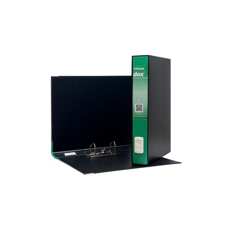 Registratore Dox 5 - dorso 5 cm - protocollo 23x34 cm - verde - Esselte Dox