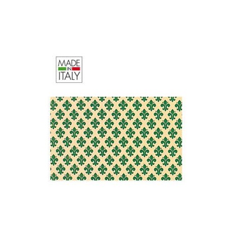 Rotolo Cartarivesto Rex Taco - lavabile - adesivo - 49 x 300 cm - giglio verde - Rex Sadoch