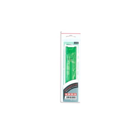 Normografo lettere e cifre Uni - 3mm - verde - Arda