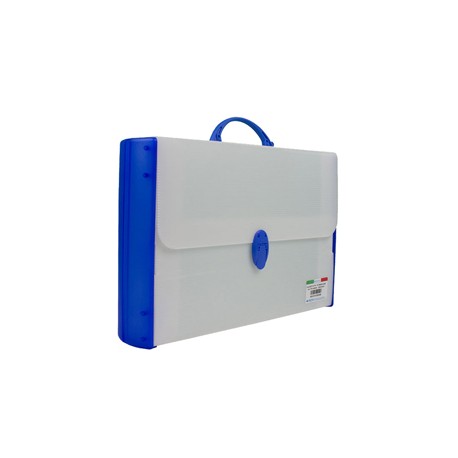 Valigetta polionda 254/R - 28 x 43 cm - dorso 8,5 cm rigido - colori assortiti - Favorit