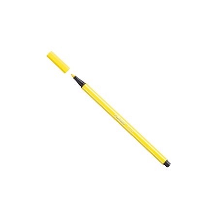 Pennarello Pen 68 - giallo limone 24 - Stabilo