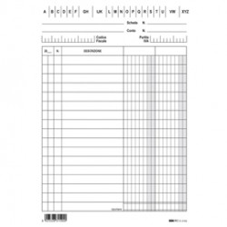 Schede - 2 colonne - 17 x 12 cm verticale - Edipro - conf. 100 pezzi