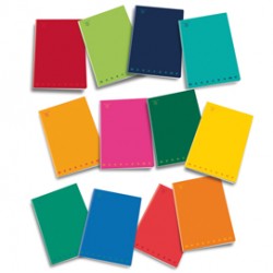 Quaderno Monocromo - A5 -  5mm - 42 fogli - 80gr - Pigna