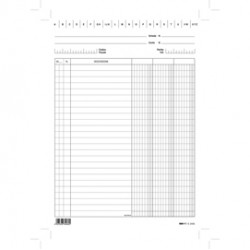 Schede - 3 colonne - 29,7 x 21 cm (verticale) - Edipro - conf. 100 pezzi