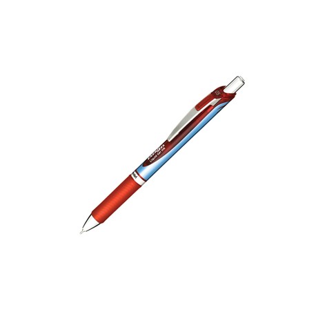 Roller a scatto Energel XM Click - punta 0,5mm - rosso  - Pentel