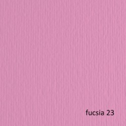 Cartoncino Elle Erre - 50 x 70 cm - 220 gr - fucsia 123 - Fabriano - blister 20 fogli