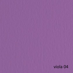Cartoncino Elle Erre - 50 x 70 cm - 220 gr - viola 104 - Fabriano - blister 20 fogli