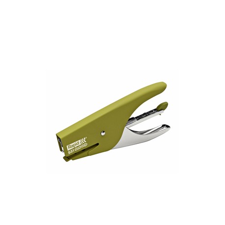 Cucitrice a pinza Rapid Supreme S51 Soft Grip - verde - Rapid