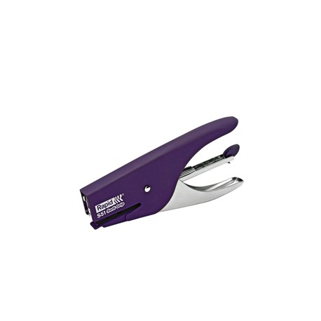 Cucitrice a pinza Rapid Supreme S51 Soft Grip - viola - Rapid