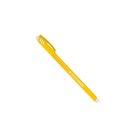 Penna a sfera cancellabile Cancellik - punta 1,0mm - giallo - Tratto