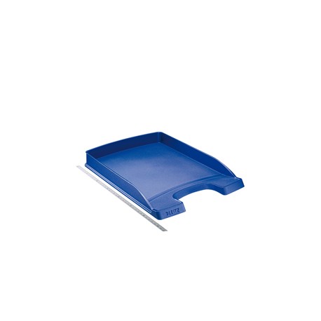 Vaschetta portacorrispondenza Leitz Plus Slim - 25,5 x 36 x 3,7 cm - blu - Leitz