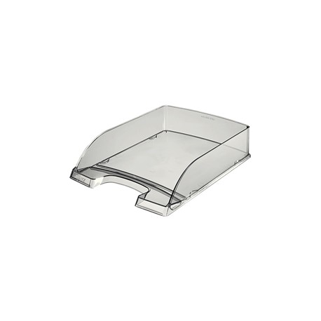 Vaschetta portacorrispondenza Leitz Plus Standard - 25,5 x 7 x 36 cm - fumé trasparente - Leitz