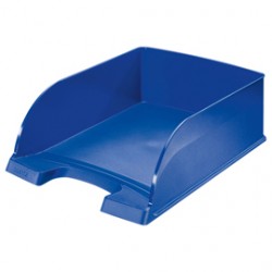 Vaschetta portacorrispondenza Leitz Plus Jumbo - 25,5 x 10,3 x 36 cm - blu - Leitz