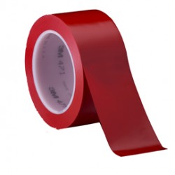 Nastro adesivo vinilico 471 - 5 cm x 33 m - rosso - Scotch